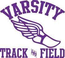 Track and Field Winged Foot Logo - Track Winged Foot free image