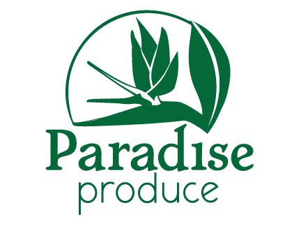 Paradise Flower Logo - Paradise Produce Logo: One Color