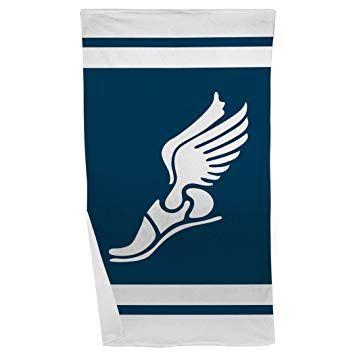 Track Winged Foot Logo - Amazon.com: Track & Field Beach Towel | Track and Field Winged Foot ...
