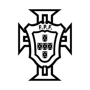 Portugal Logo - Autocollant Portugal FPF logo foot adhésif stickers couleur au choix
