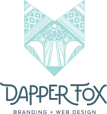 Web Brand Logo - Branding + Logo Design — Dapper Fox Design - Branding + Website Design