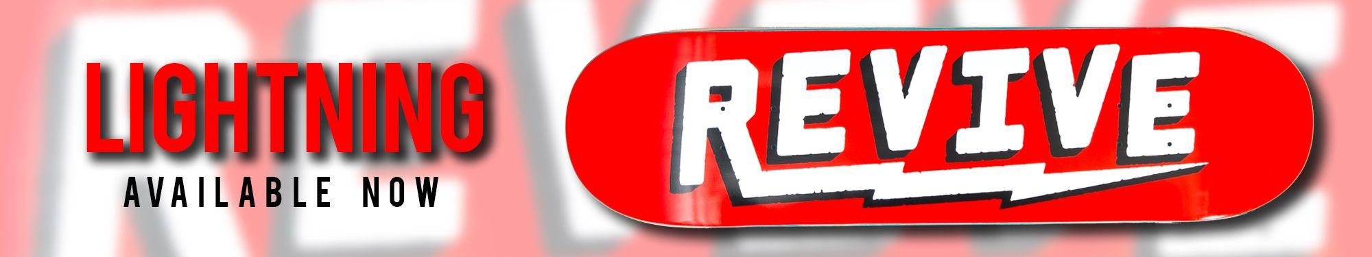 Revive Skateboards Logo - Andy Schrock — ReVive Skateboards