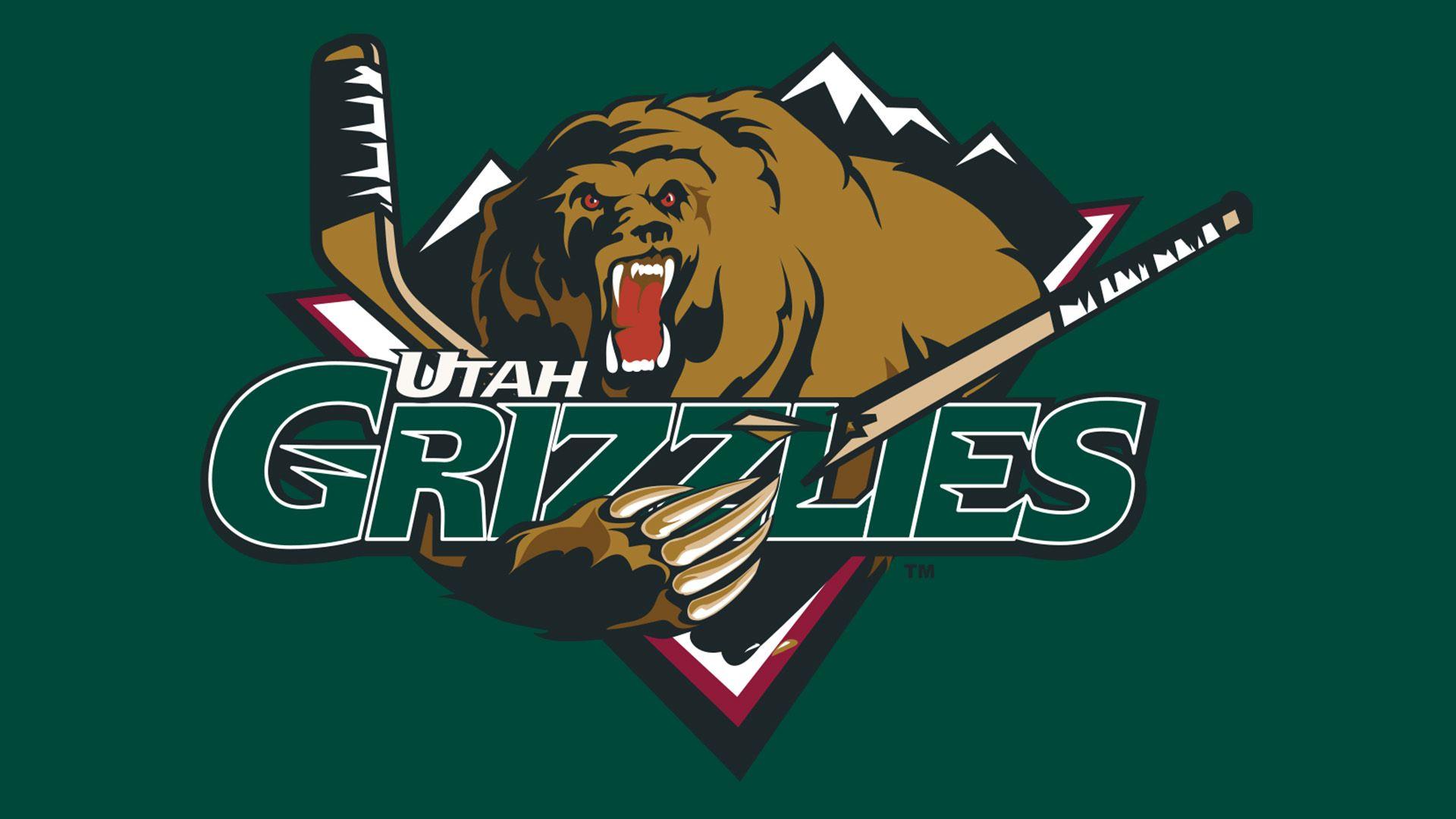 Grizzly Hockey Logo - Utah Grizzlies logo, Utah Grizzlies Symbol, Meaning, History