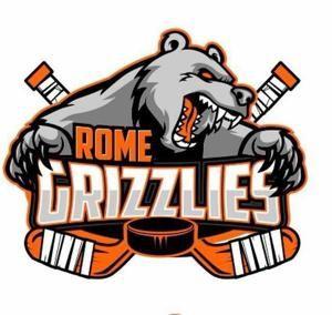 Grizzly Hockey Logo - Rome Youth Hockey Association
