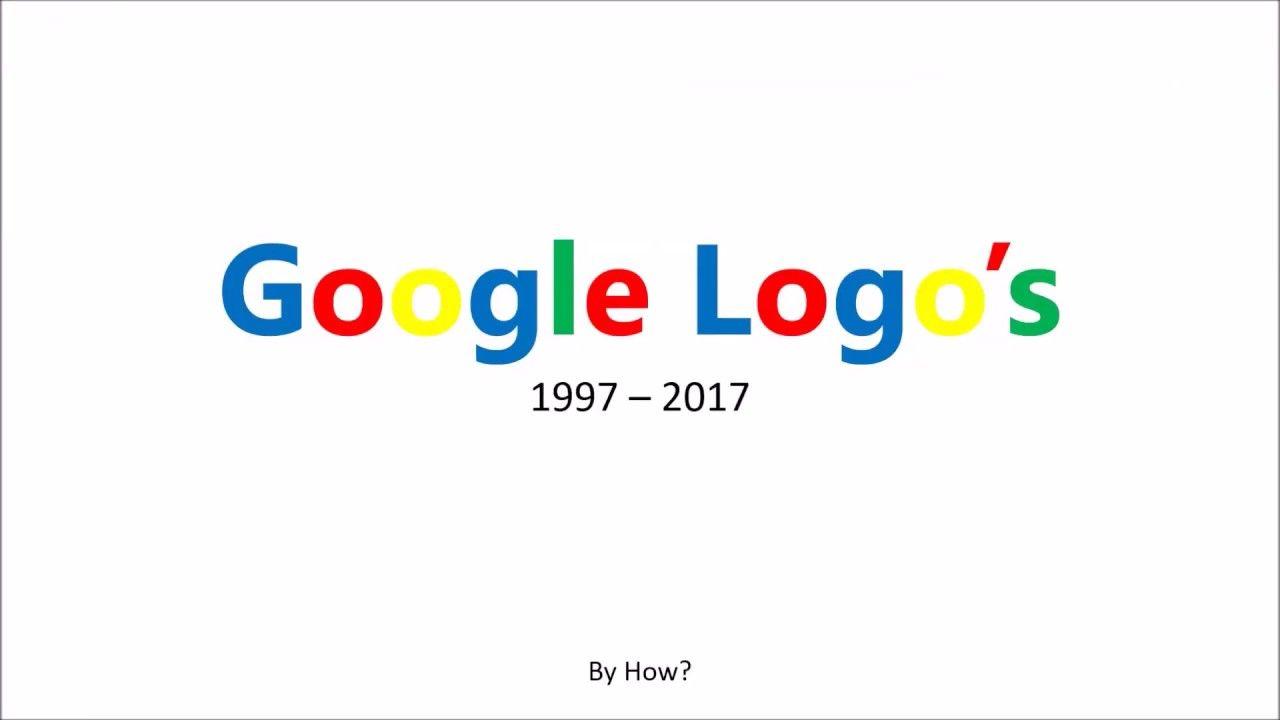 YouTube Google Logo - Google Logo's 1997