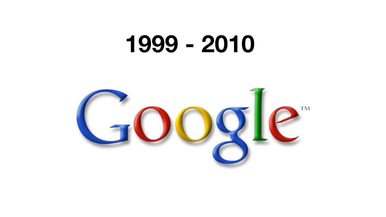 1999 Google Logo - Google logo Evolution - YouTube
