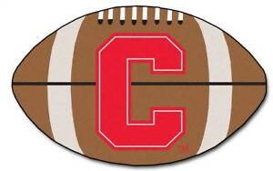 Cornell Football Logo - Details about Football Rug w Official Big Red Cornell University Logo [ID  10772]