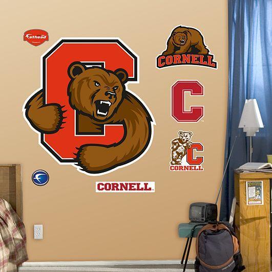 Cornell Football Logo - Cornell Big Red Logo. Carnelian & White. College