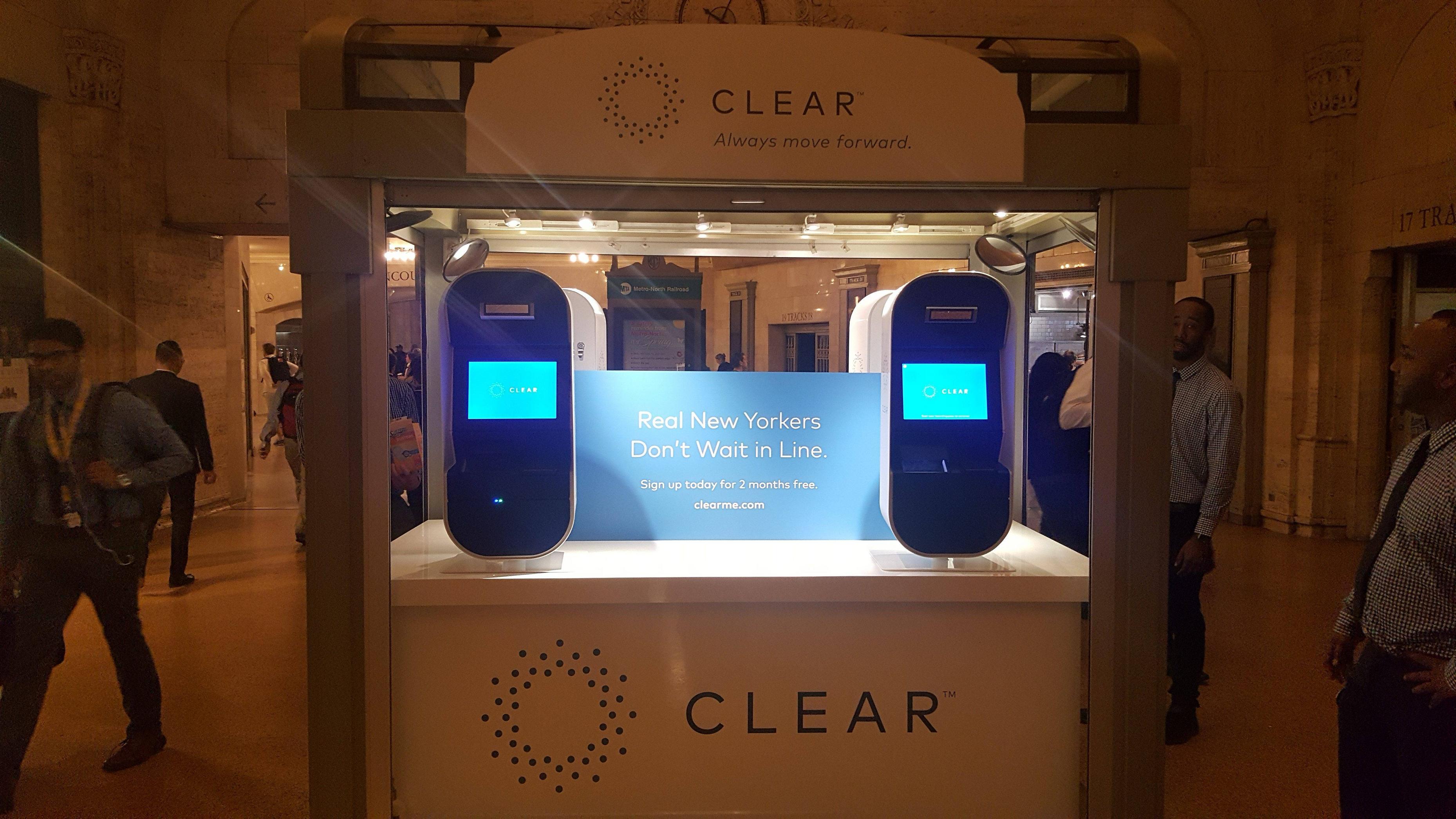Clear Me Logo - Real New Yorkers don't wait in an airport line, according to Clear