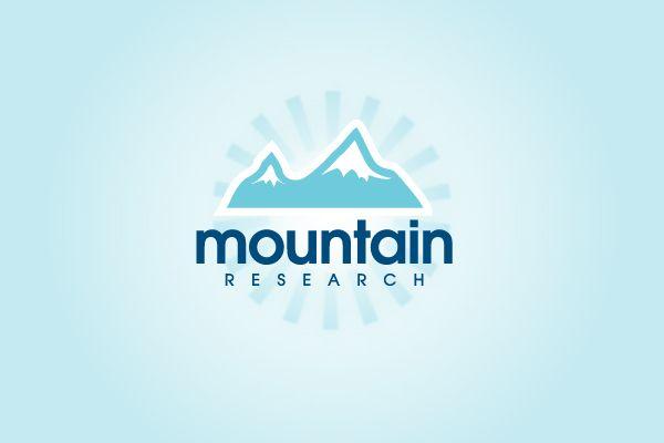 Snow Mountain Logo - Cold Mountain Snow Ice Logo