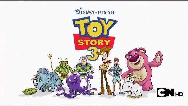 Toy Story 3 Logo - MAD (2010) Story 3 logo With Characters.JPEG