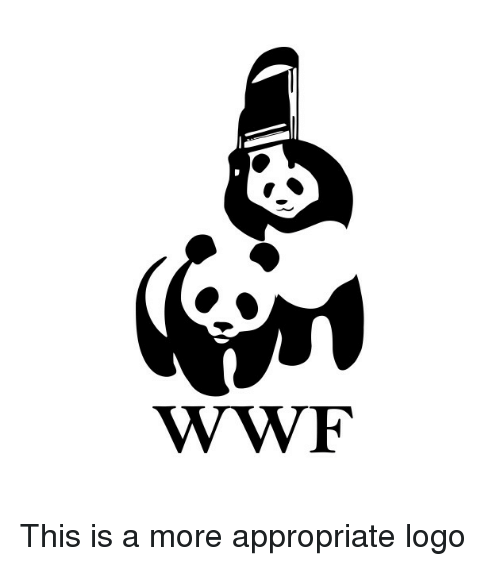 Funny Logo - WWF. Funny Meme on ME.ME
