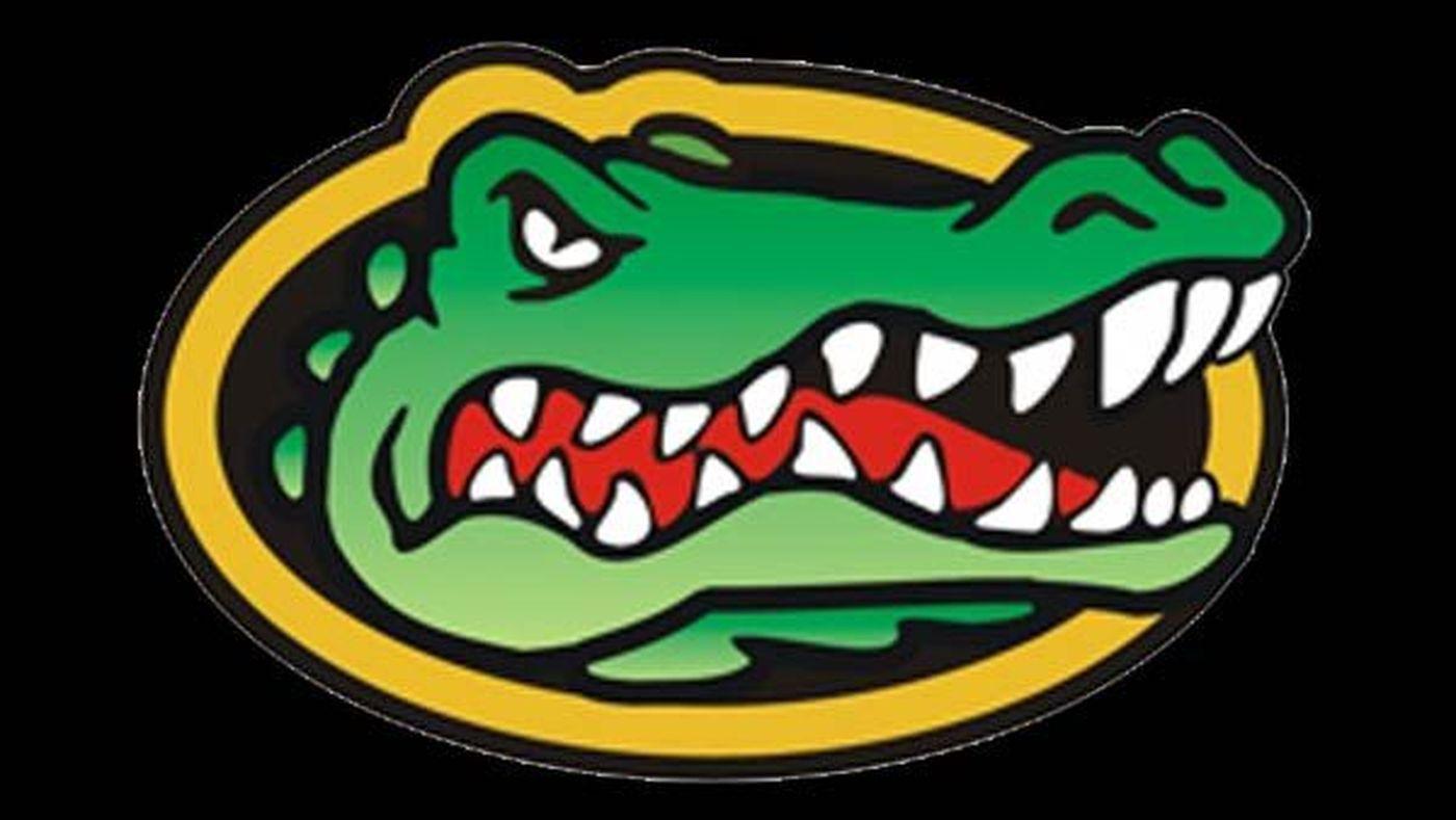Gold and Green Gator Logo - High school ordered to stop using logo