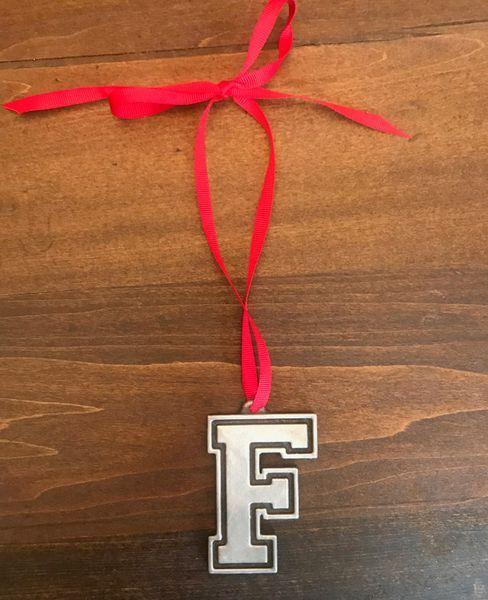 Block F Logo - Fordson High School / Block F Logo Ornament