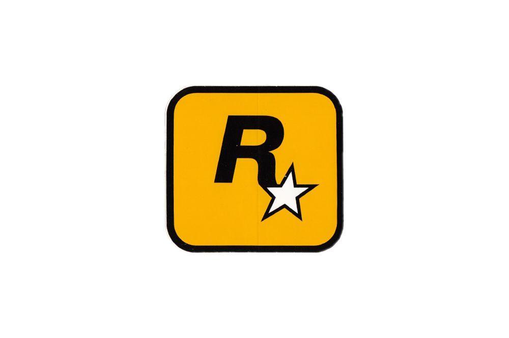 Rockstar Logo - Rockstar Logo Sticker - Merchandise | VideoGameX