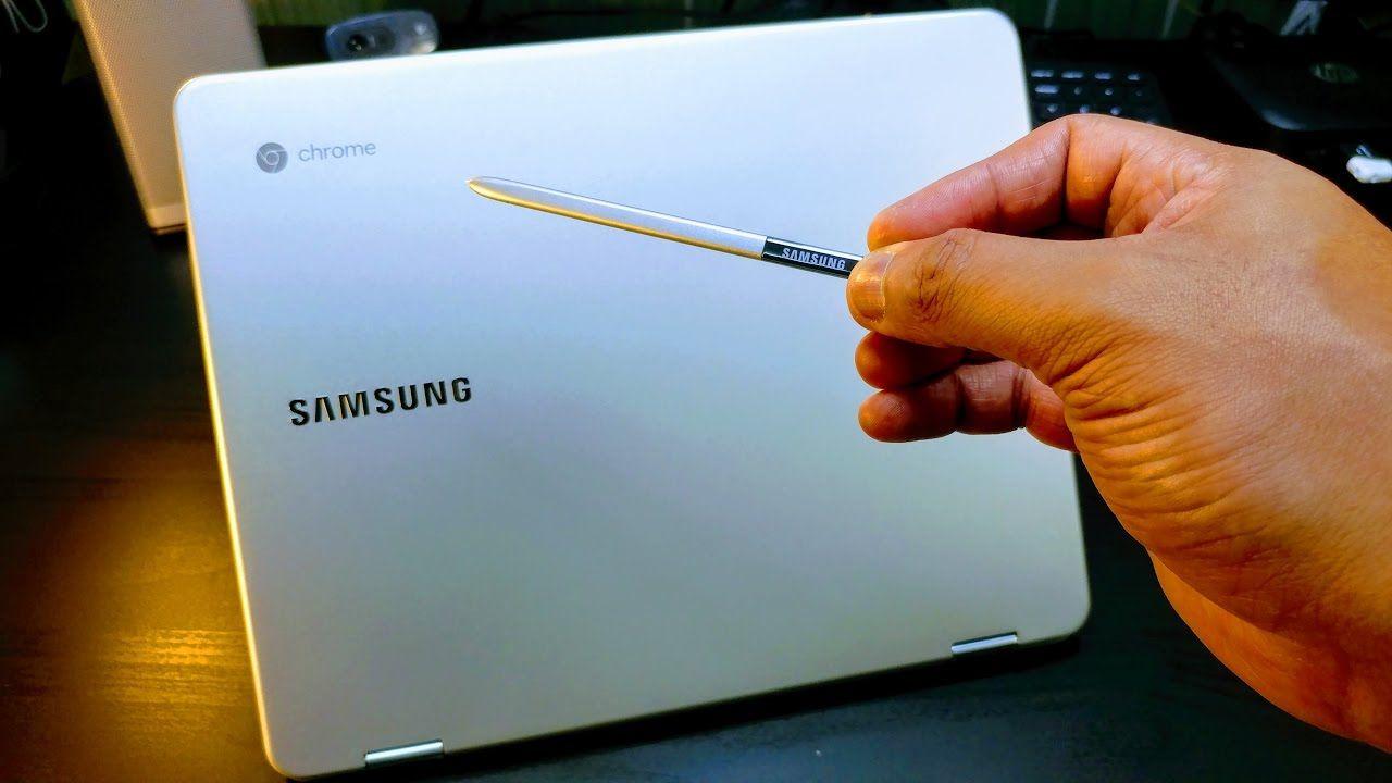 Samsung Chromebook Logo - Samsung Chromebook Plus With S Pen (Unboxing / Gaming Demo)