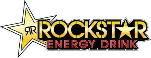 Rockstar Logo - Rockstar Energy Drink Decals | eBay