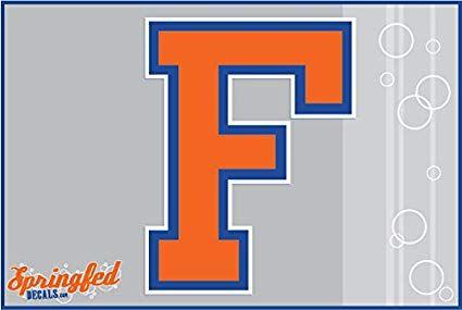 Block F Logo - Florida Gators COLLEGE BLOCK F Logo 6 Vinyl Decal Car