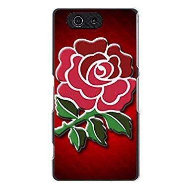 Red Flower Logo - Delicate Red Flower Logo RWC England Rugby Phone Case Cover for Sony ...