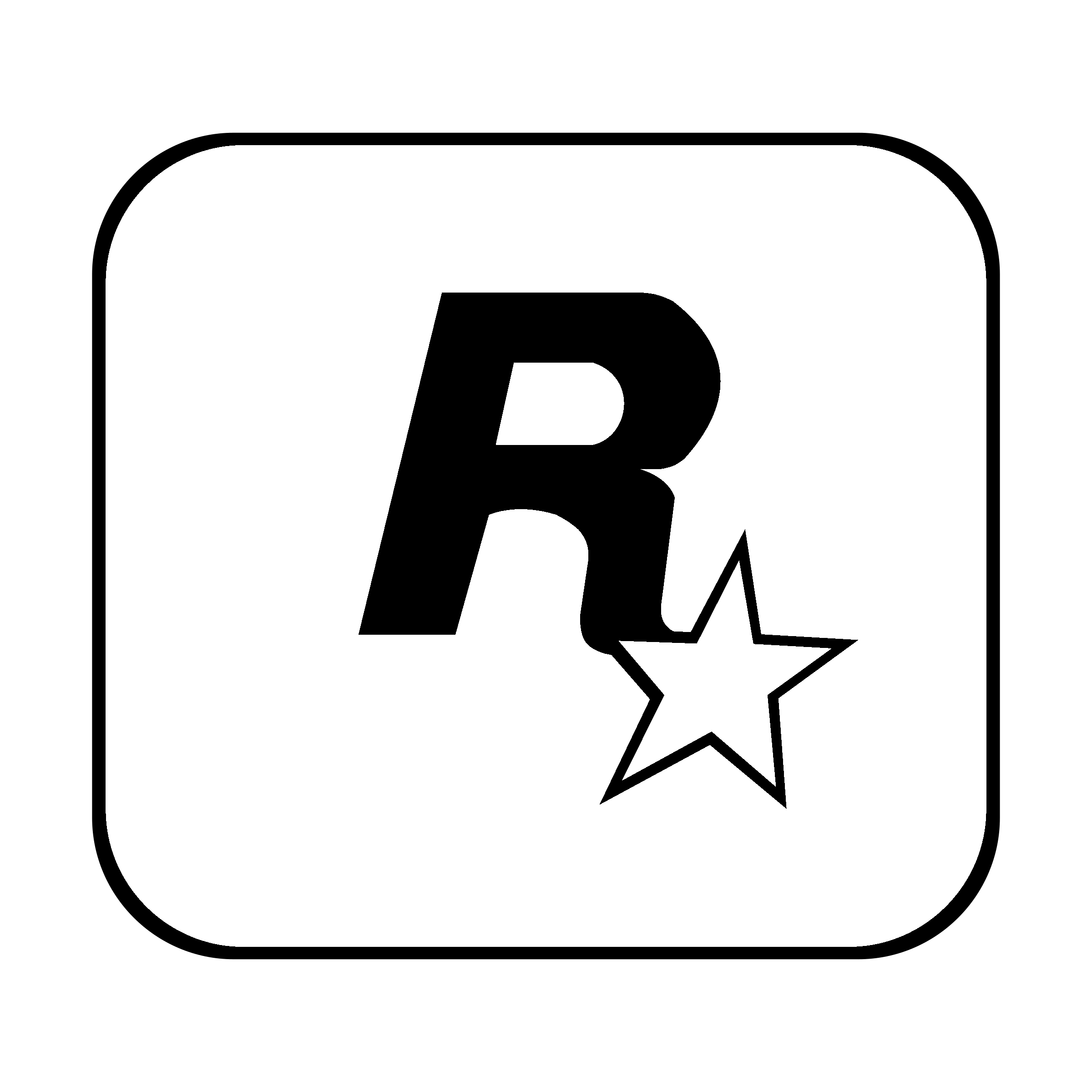 Rockstar Logo - Rockstar Logo PNG Transparent & SVG Vector - Freebie Supply