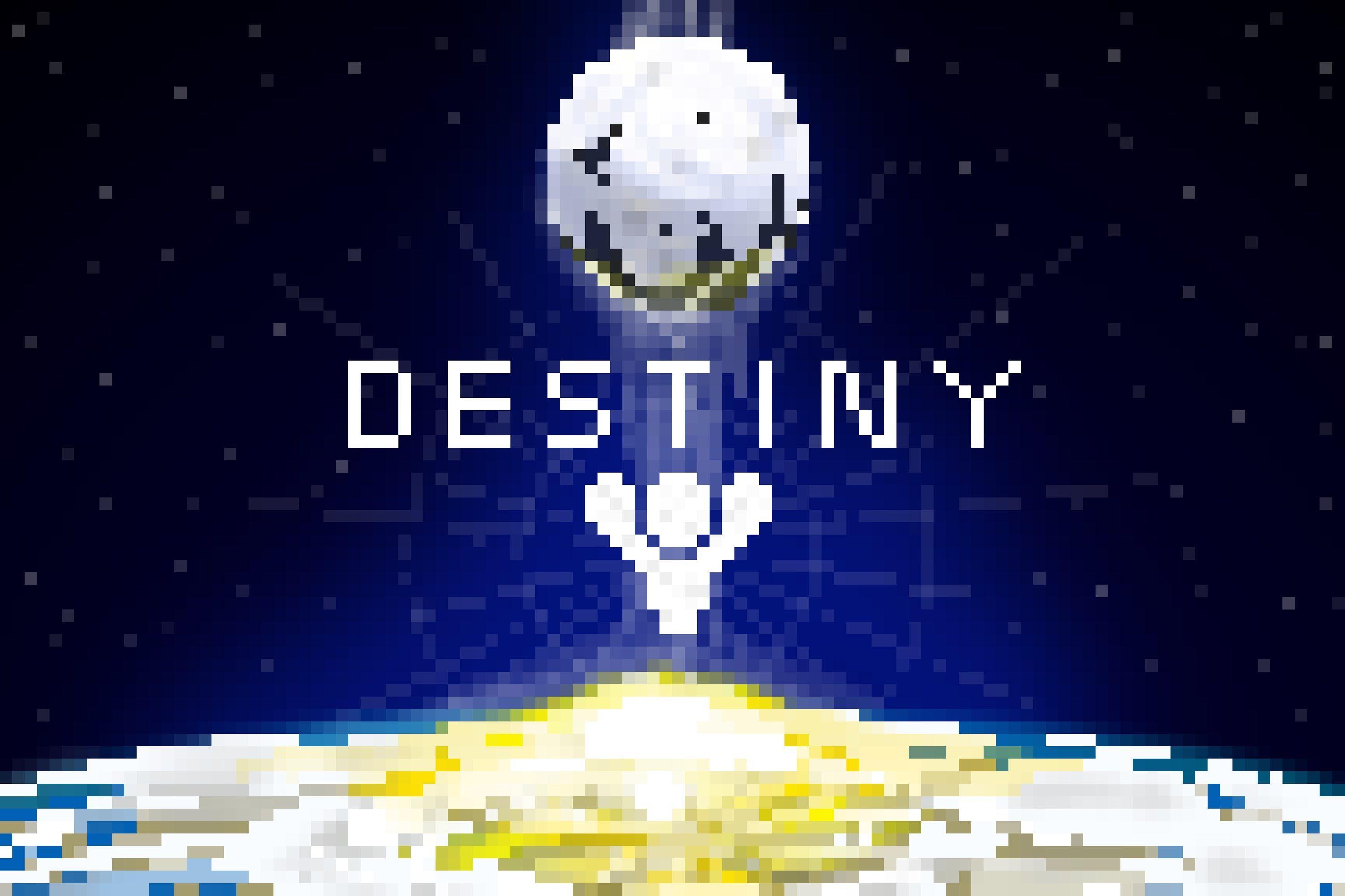Pixel Destiny Logo - destiny logo pixel bit image. Destiny, Destiny