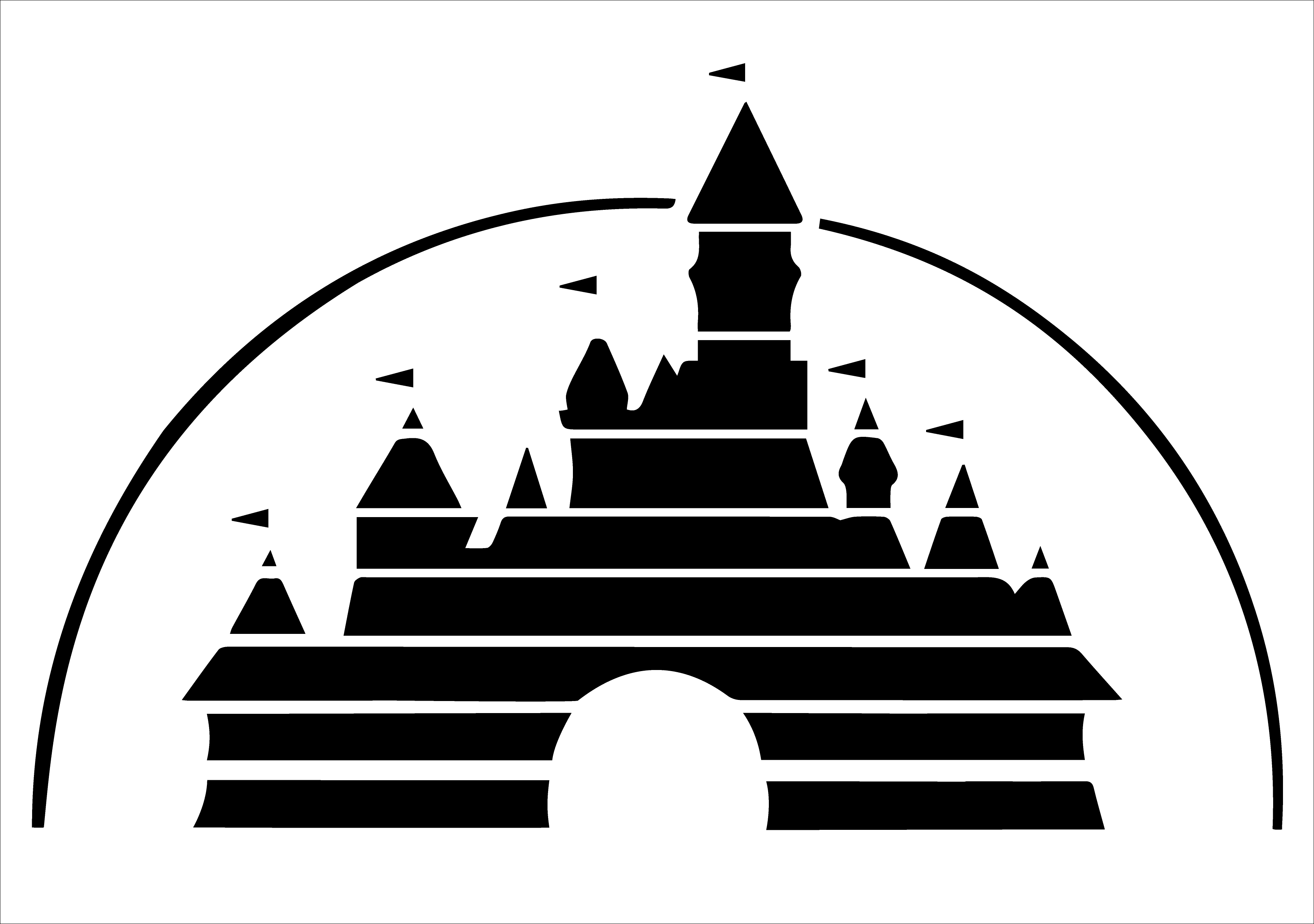 Walt Disney World Castle Logo - Castle Disney logo. My future tattoo | Disney | Pinterest | Disney ...