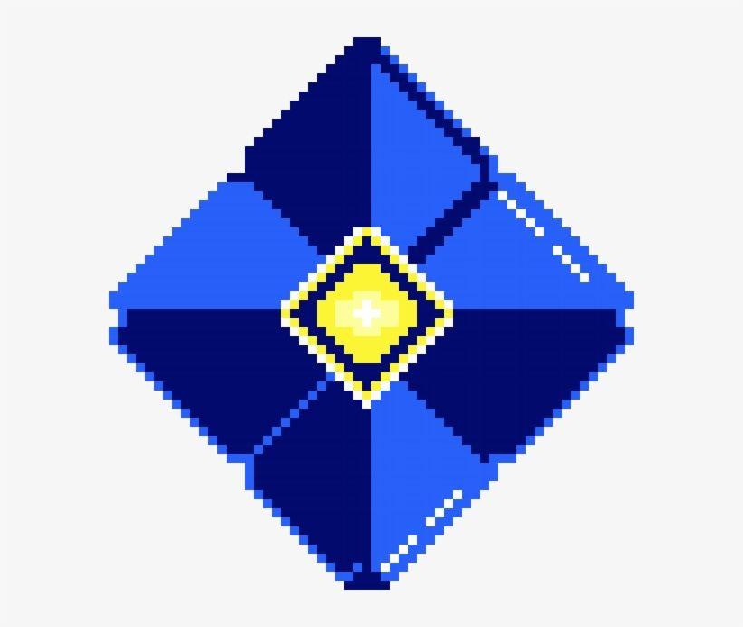 Pixel Destiny Logo - Destiny Chelsea Ghost - Pixel Art PNG Image | Transparent PNG Free ...