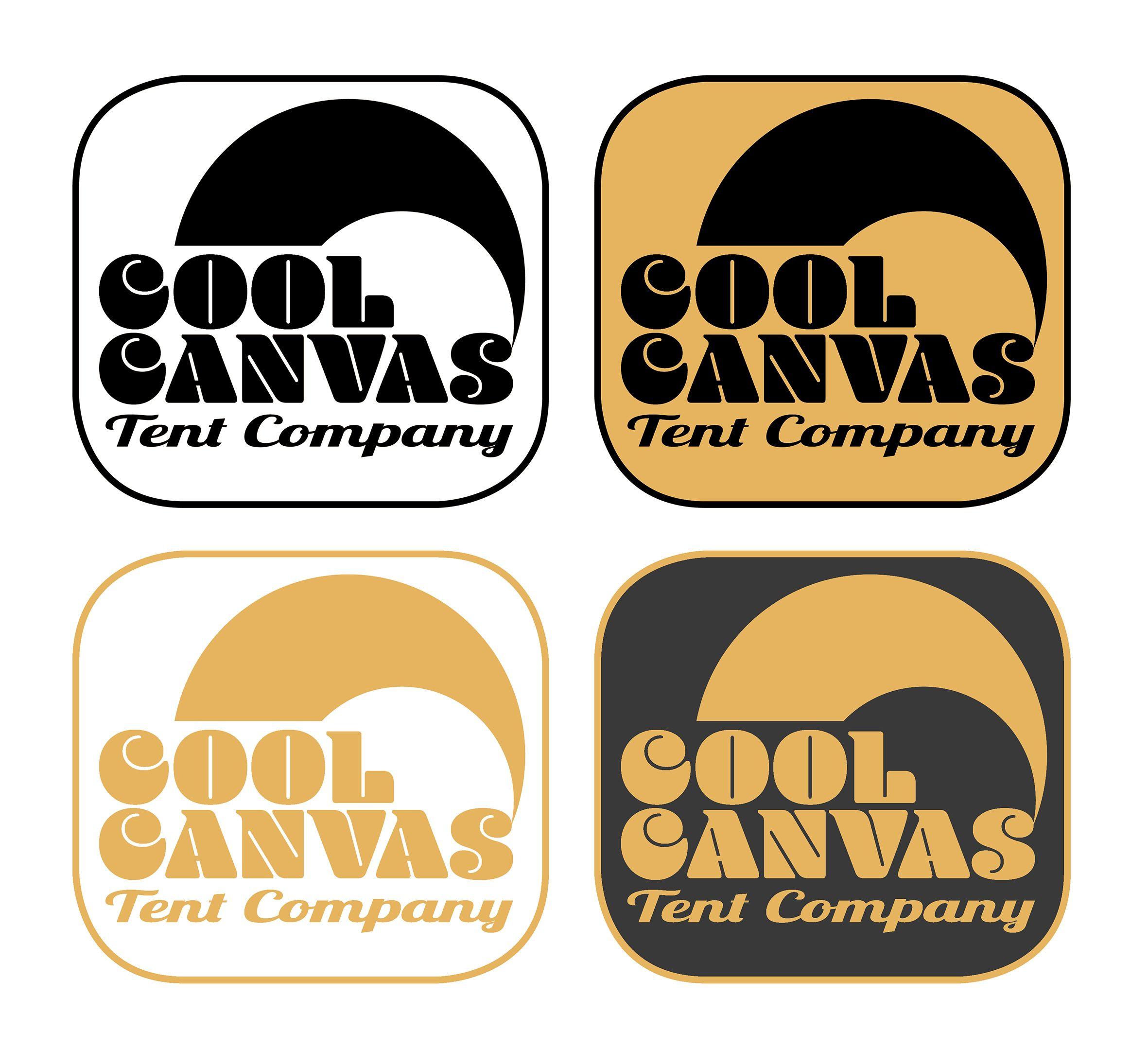Cool CC Logo - Logo design for Cool Canvas Tent Co. - Antony Ashton Art