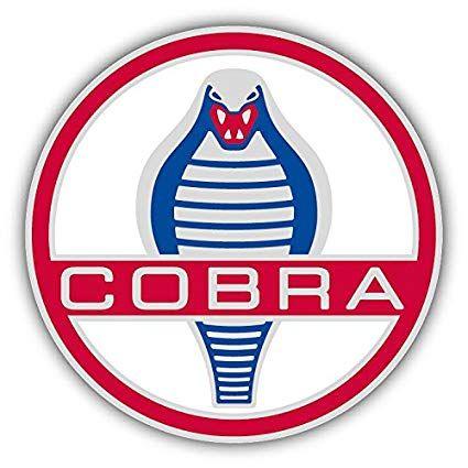 Cobra Car Logo - Shelby Logo Cobra Auto Simple Car Bumper Sticker Decal 5'' x 5 ...