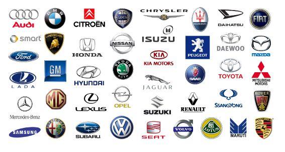 European Car Logo - all car logo bright background - Ronan Kelly Motors