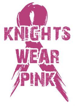 Wear Pink Logo - Knights Wear Pink | Kaneland McDole PTO