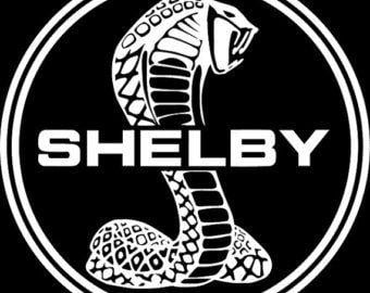 White Shelby Logo - Shelby logo | Etsy