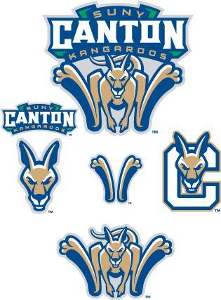SUNY Canton Kangaroo Logo - SUNY Canton - Public Relations - Athletics Logo