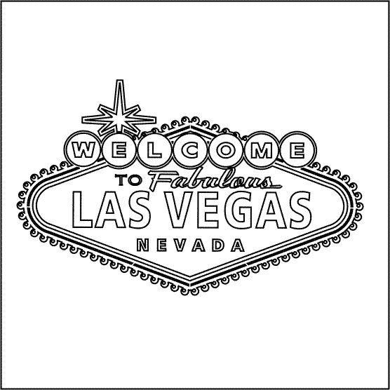Welcome to Las Vegas Logo - Template for a Las Vegas Welcome Sign. Las Vegas