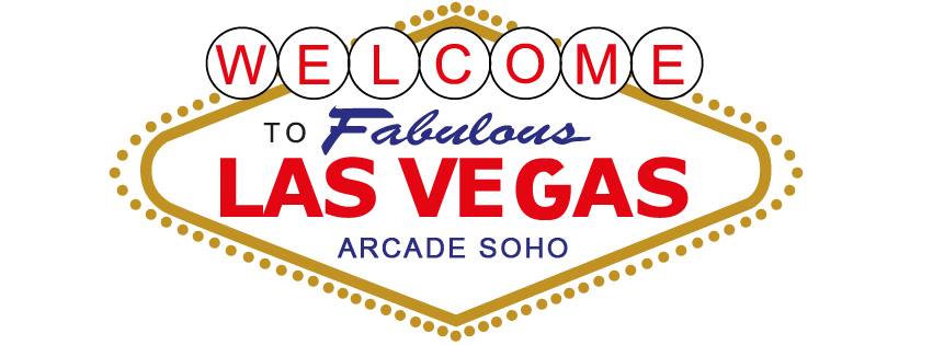 Welcome to Las Vegas Logo - New Logo LV to Las Vegas Arcade Soho