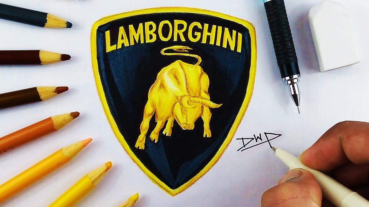 Cool Lambo Logo - How To Draw The Lamborghini Logo/Symbol Step By Step Easy for KIDS ...