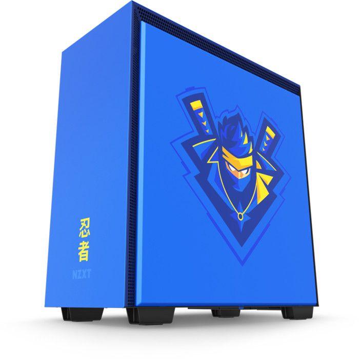 Ninja Fortnite Logo - NZXT Adds Another Battle Royale H700i Model With The Ninja Edition