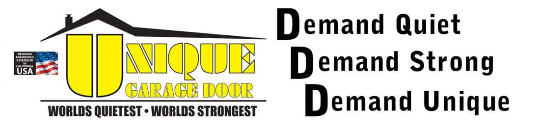 Unique Garage Door Company Logo - Unique Garage Doors