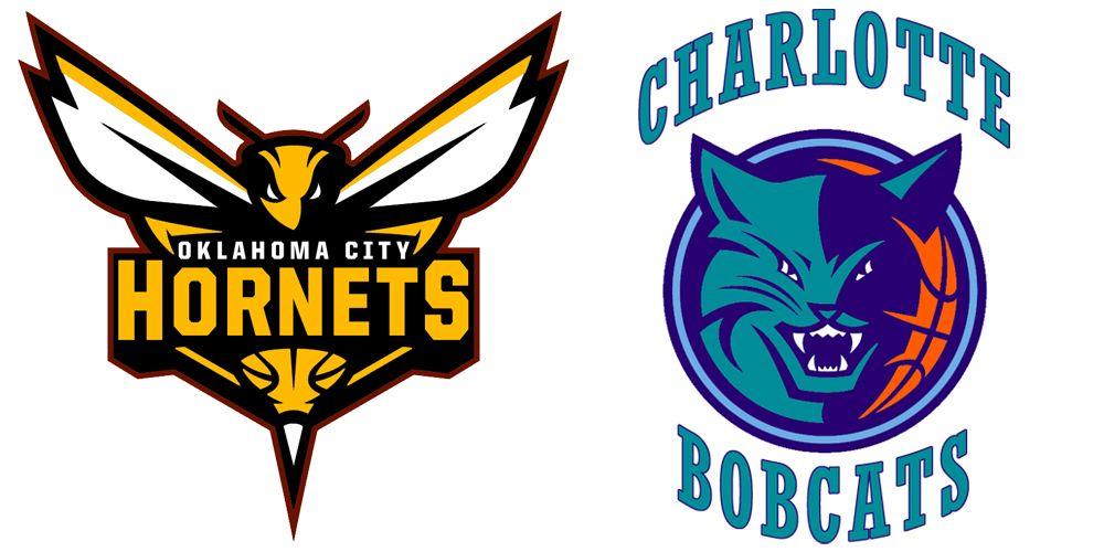 Hornets Sports Logo - The Charlotte OKC New Orleans Hornets Mess Logos