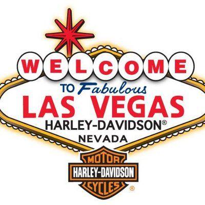Welcome to Las Vegas Logo - Las Vegas Harley