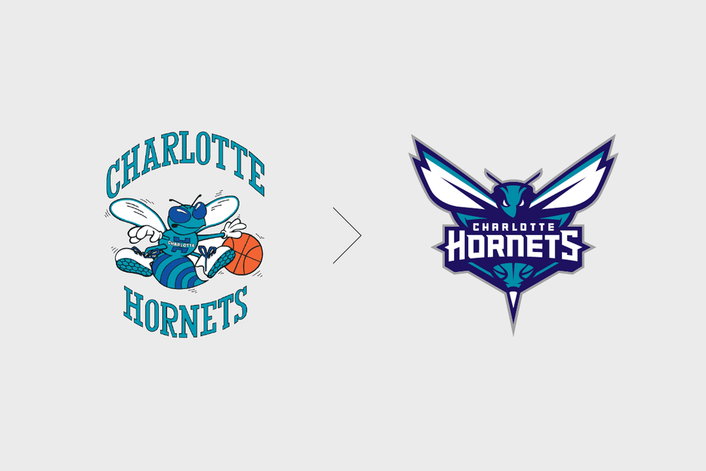 Hornets Sports Logo - Charlotte Hornets primary logo — Darrin Crescenzi