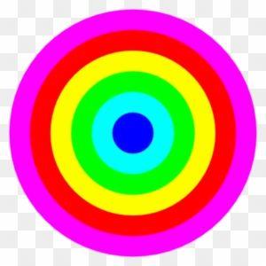 Rainbow Colored Circle Logo - Rainbow Color Circle Clip Art - Rainbow Colors In A Circle - Free ...