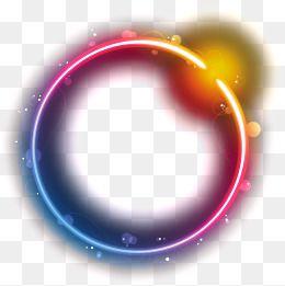 Rainbow Colored Circle Logo - Rainbow Color PNG Image. Vectors and PSD Files