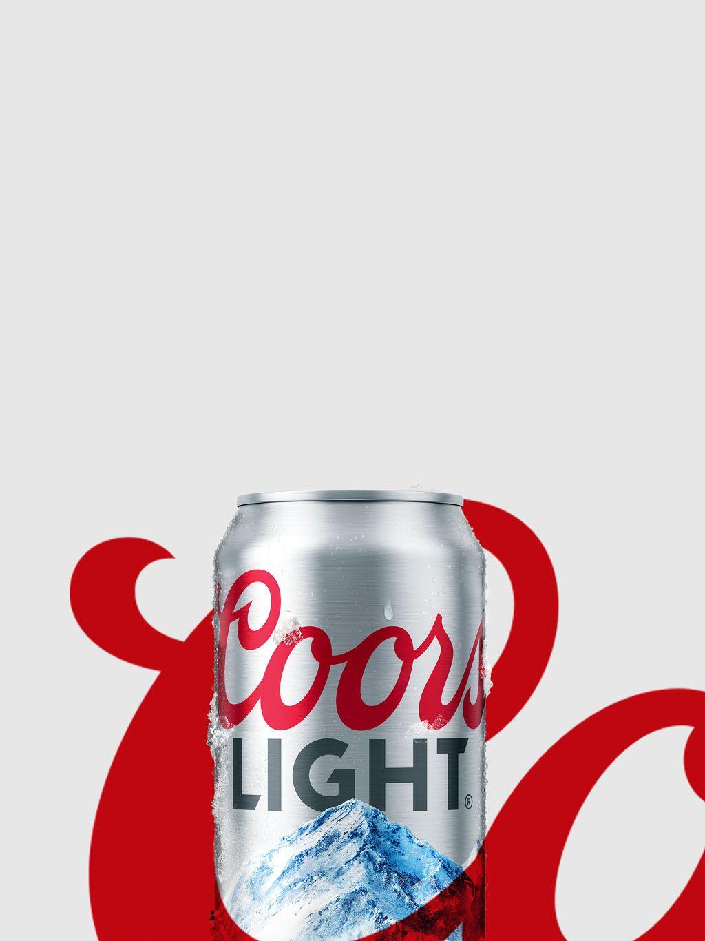 Coors Light Can Logo - Light Beer Born In The Rockies 1978