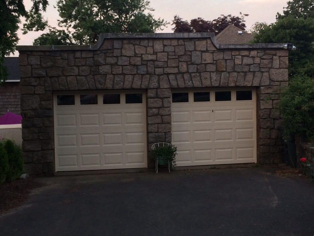 Unique Garage Door Company Logo - My brand new doors on our unique garage! - Yelp