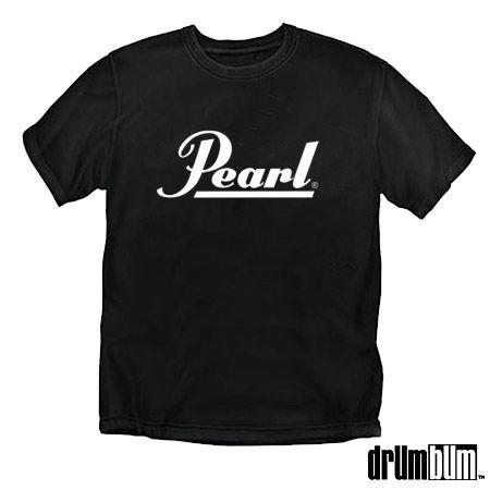Pearl Drums Logo - DRUM BUM: T SHIRTS: DRUM COS: PEARL Drums T Shirt