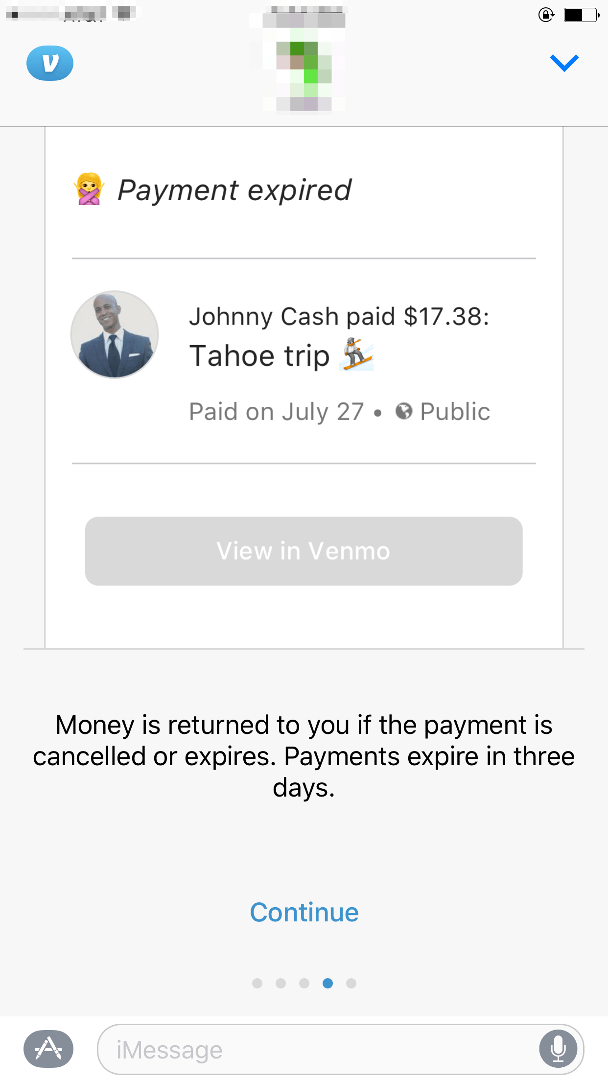 Venmo Payment Logo - iMessage Payments It Works