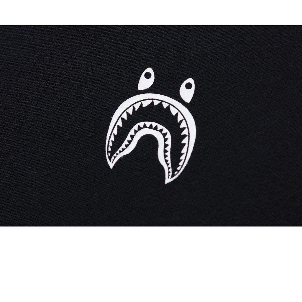 Black and White BAPE Shark Logo - Bape shark Logos