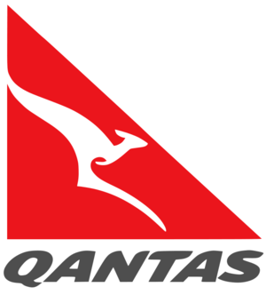 Red and White Kangaroo Logo - Qantas: flights for the flying kangaroos