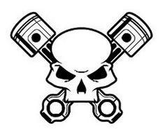 Mechanic Skull Logo - 23 Best Skulls images | Skulls, Skull, Skeletons